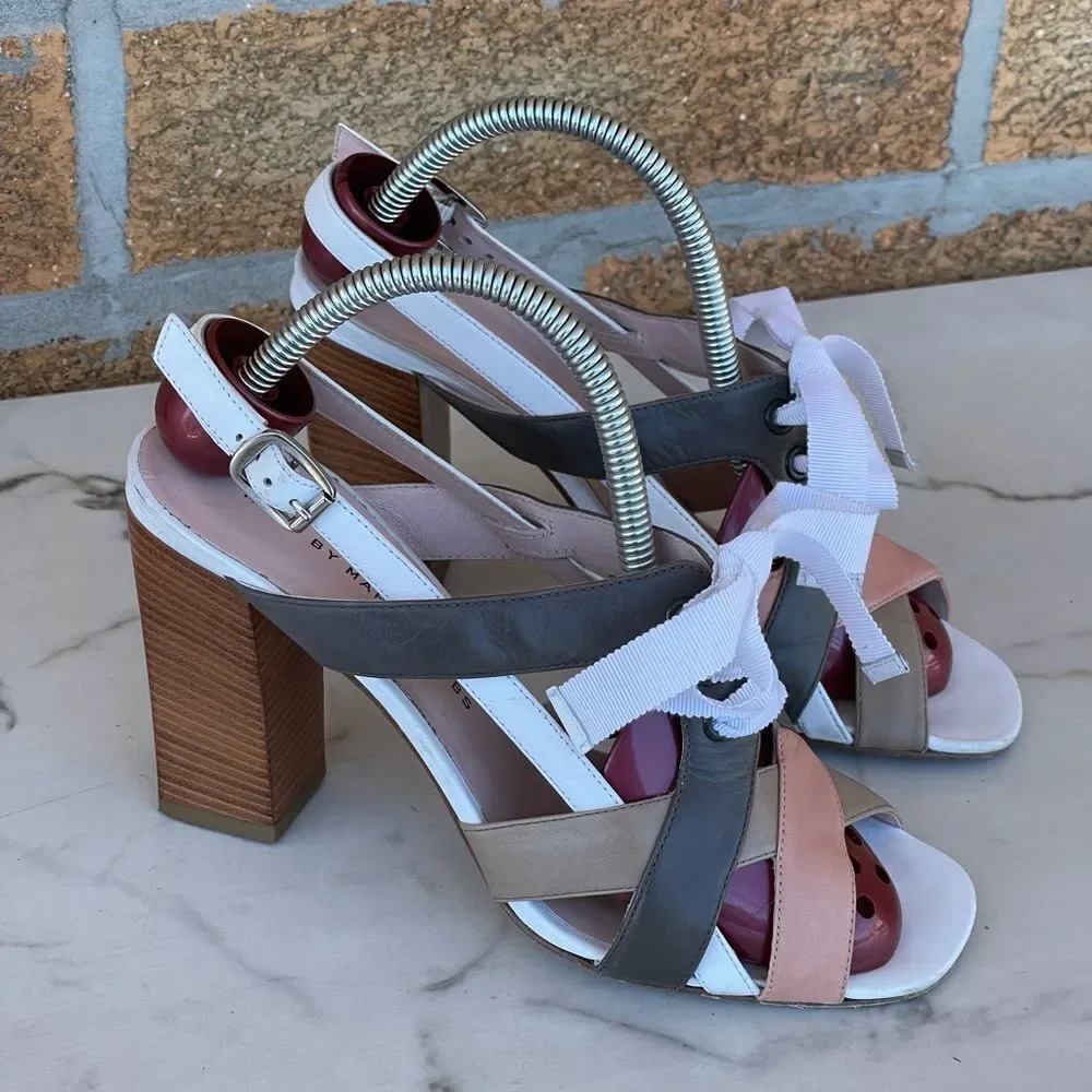 Marc by Marc Jacobs multicolored heel sandals 37